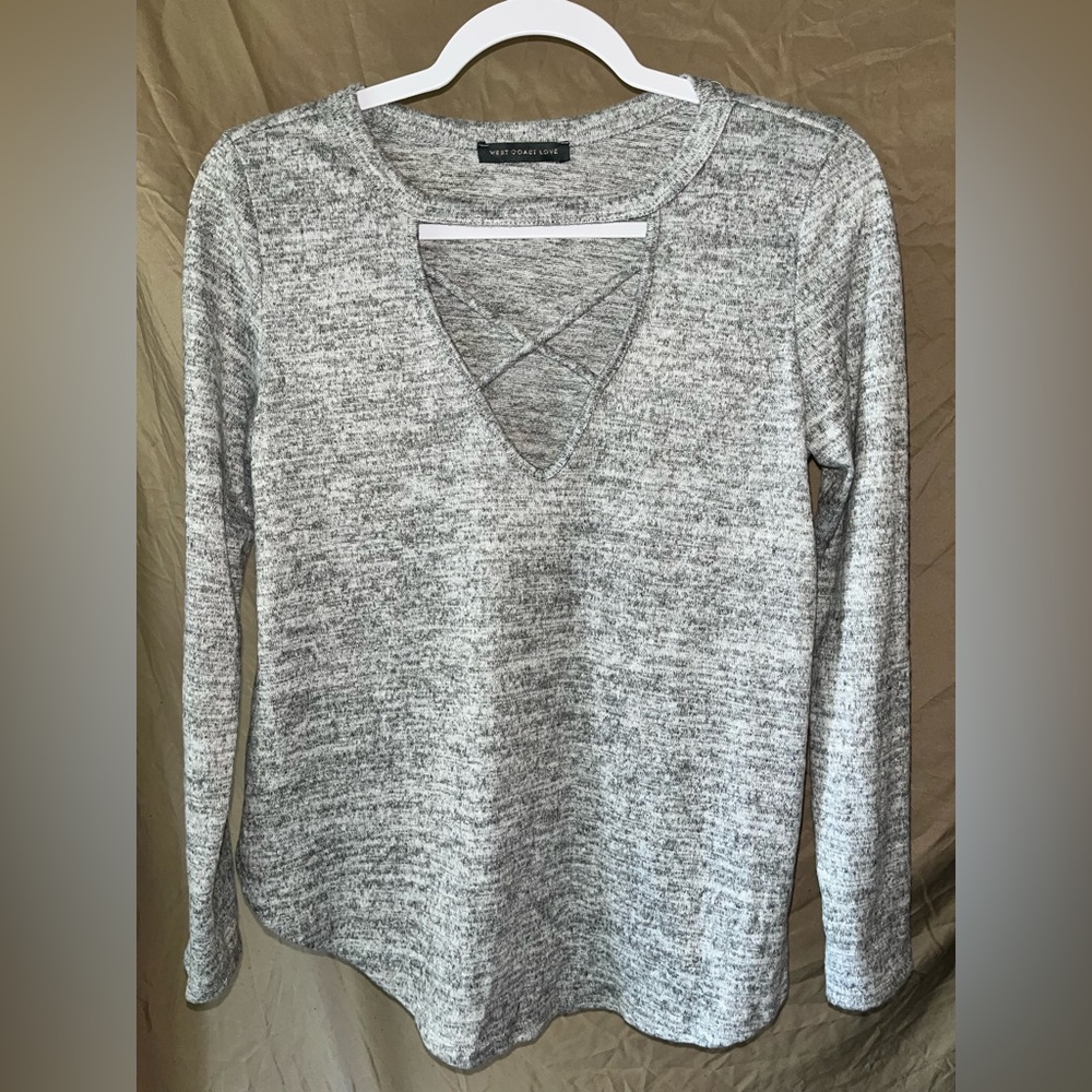 West Coast Love Grey Long Sleeve